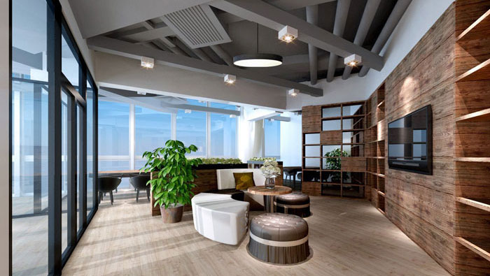 保险公司办公室装修设计效果图