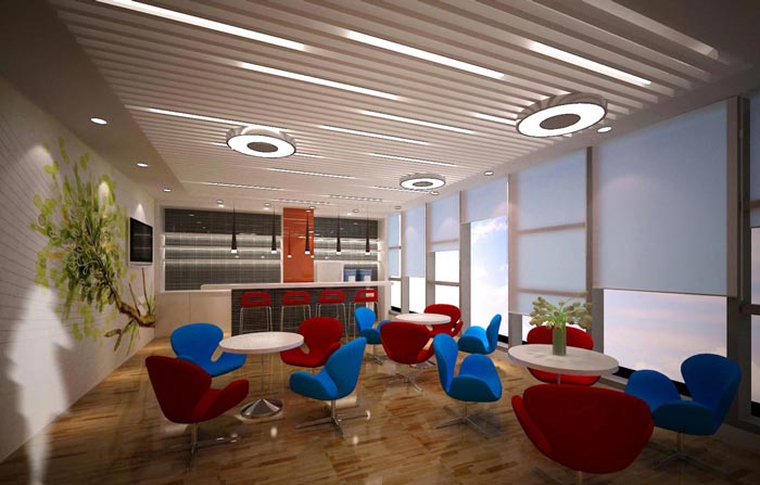 科技办公室装修设计案例