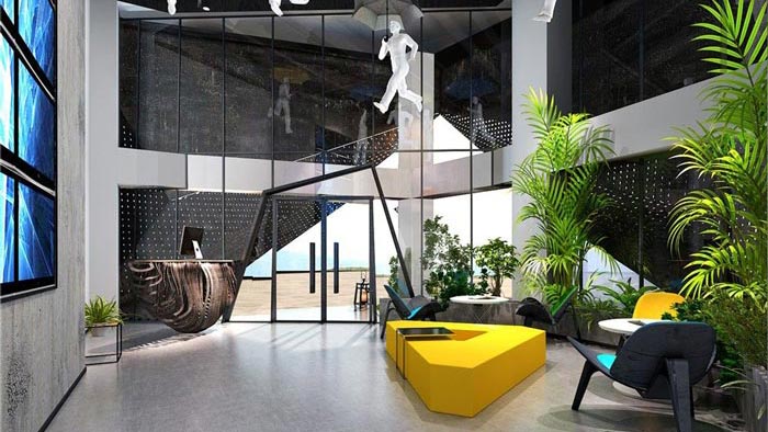 1250平方工业风办公室如何设计？