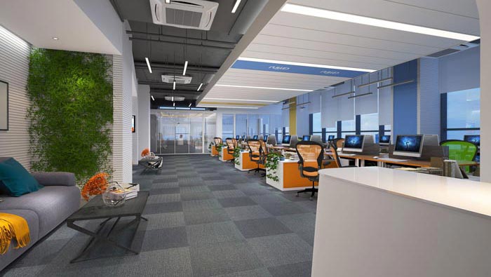 金融公司办公室如何个性化装修？