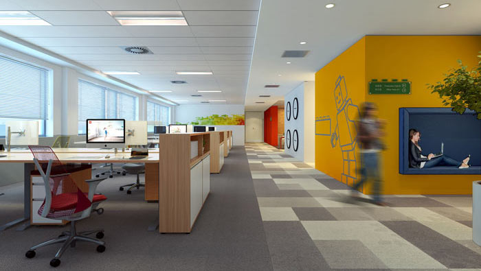 如何打造一个时尚简约办公室？