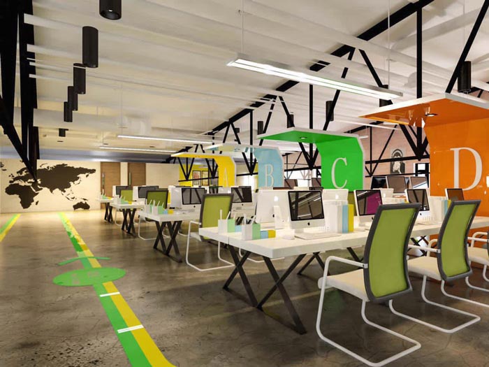 网络公司办公空间如何设计好？