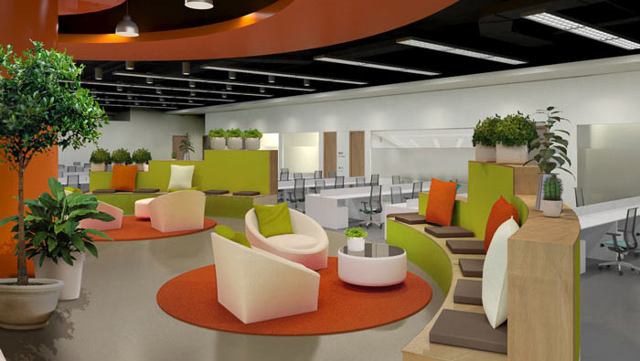 汽车互联网公司办公室如何个性化设计？