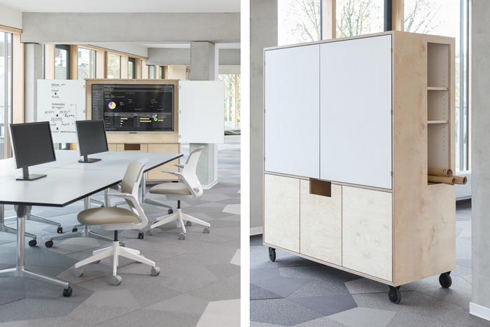 服饰设计工作室办公室办公区域装修设计案例效果图