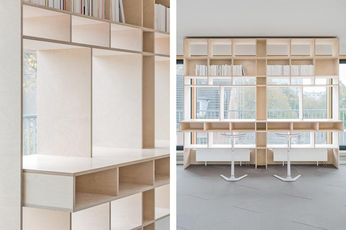 服饰设计工作室办公室阅读区域装修设计案例效果图