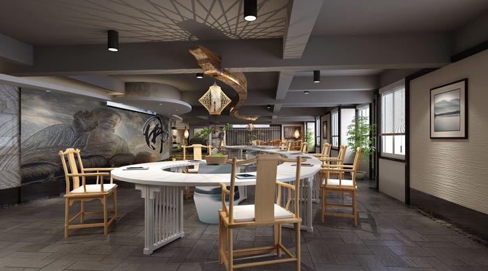 新中式禅意办公室有哪些特点？