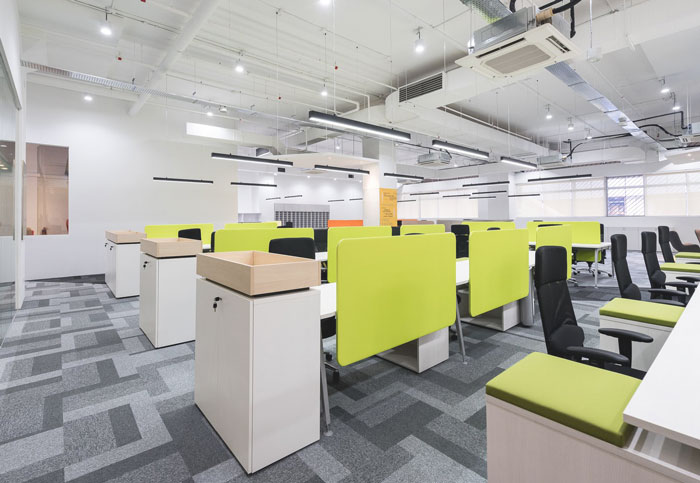 服装设计公司办公室装修设计案例