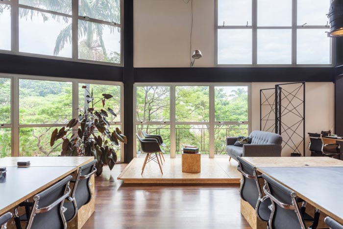 100平loft风格办公室装修设计案例分享