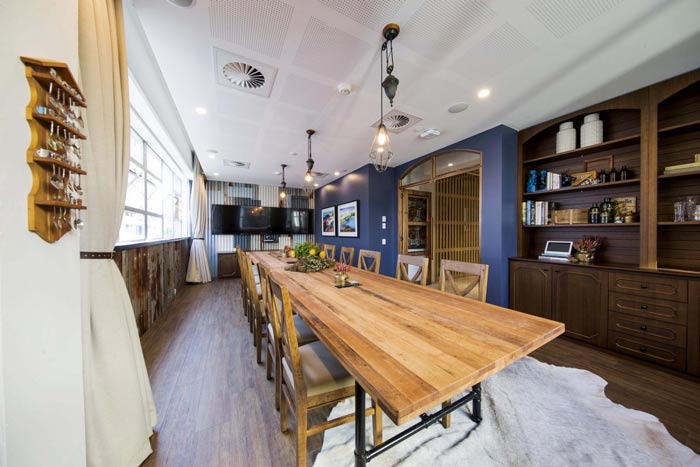 绿色能源公司办公室装修设计案例效果图