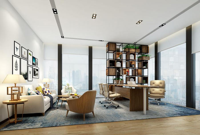 董事长办公室装修效果图